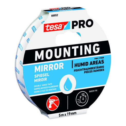 tesa Mounting PRO Miroir 5m:19mm 66952-00001-01