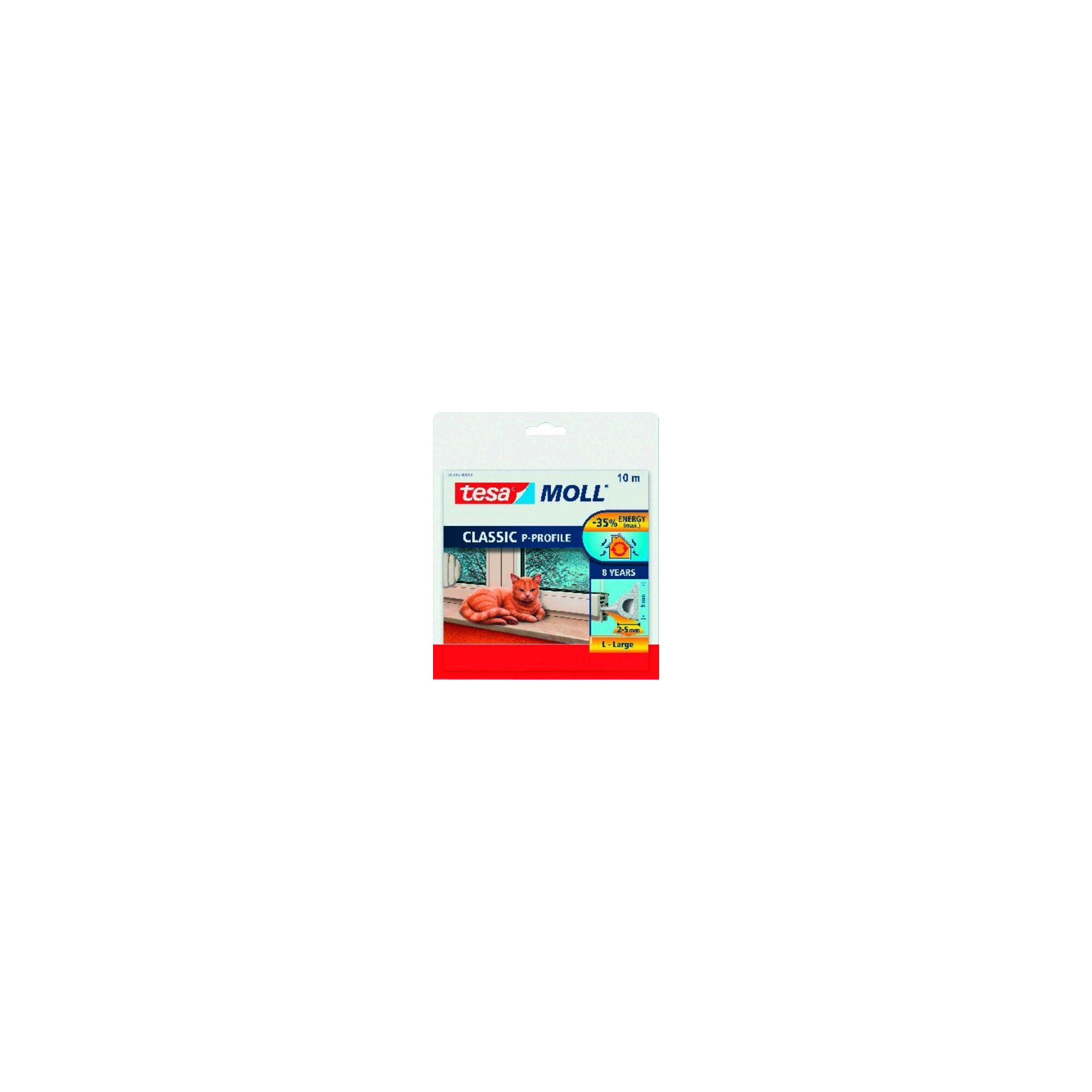 tesa P-Profil-Dichtung 5395 10mx9mm braun