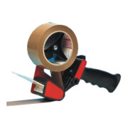 tesa Packband Handabroller Classic, für Paketband-Rollen bis 66m x 50mm