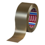 tesa PET recyclé CST 60418 chamois 132 m x 50 mm avec caoutchouc hotmelt