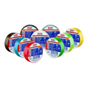 tesa PVC-Elektroisolierband 20m x 19mm, hellgrau