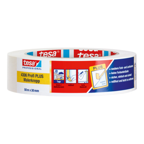 tesa® 4306 Profi PLUS Malerkrepp