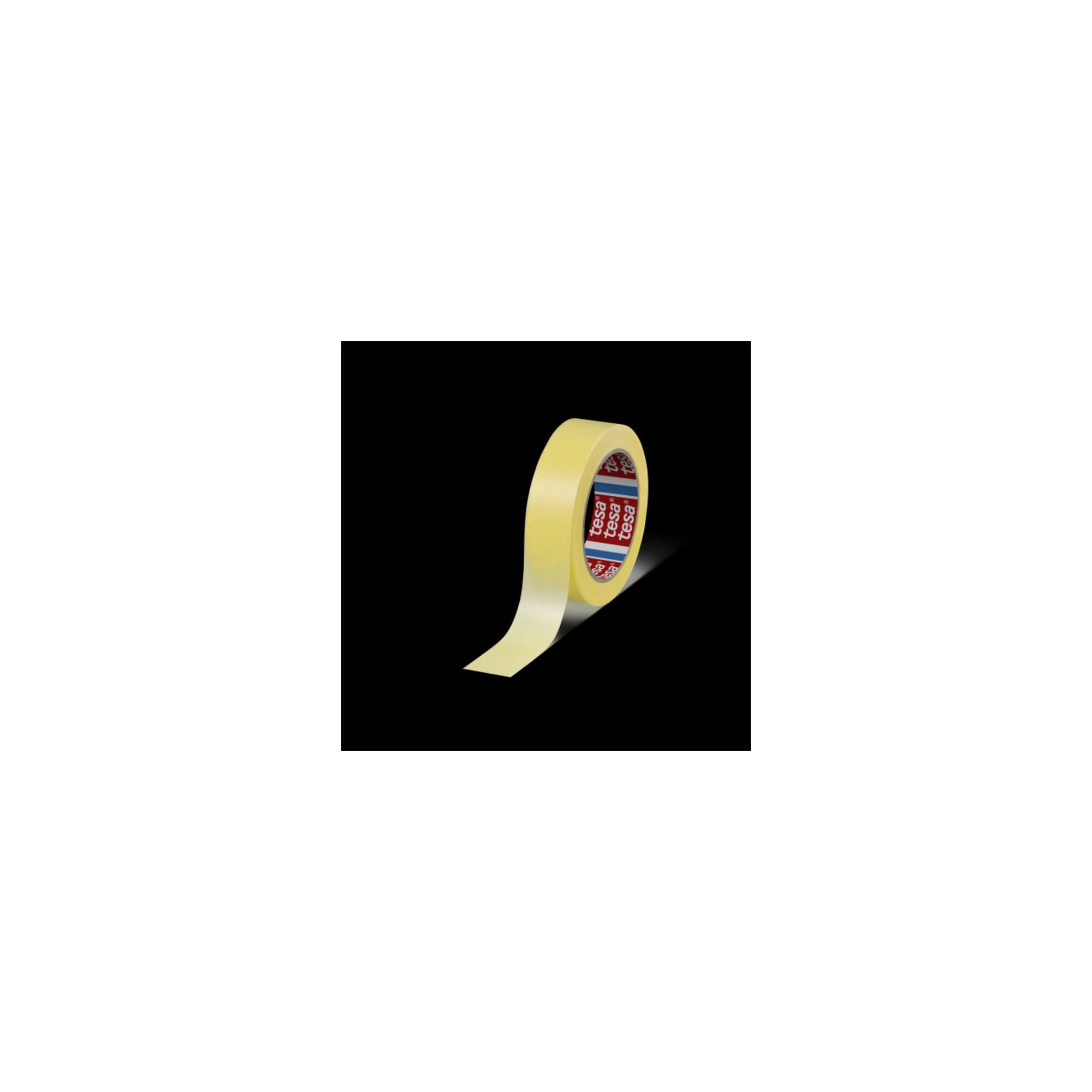 tesa 4334 Präzisionskrepp PLUS 50 m × 30 mm gelb