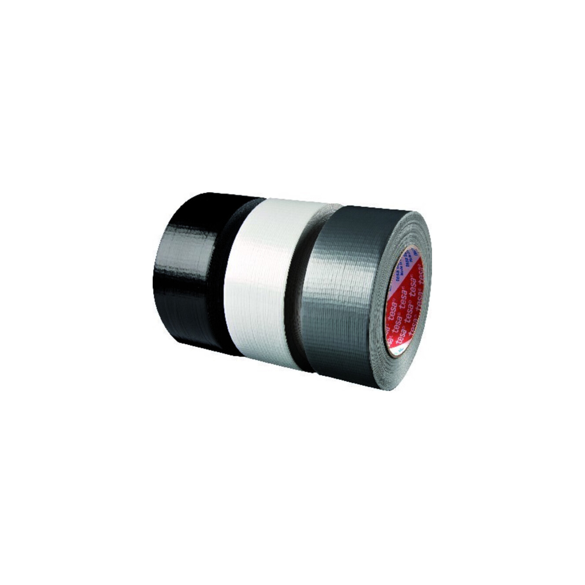 tesa 4613 Gewebeklebeband Duct Tape, 50 m × 50 mm, schwarz