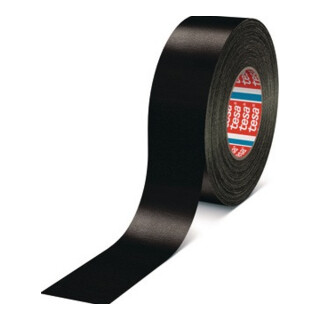 tesa® 4651 Premium Gewebeband 50 m × 50 mm schwarz