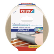 tesa® 55735 Doppelseitiges Verlegeband Removable 25 m × 50 mm transparent