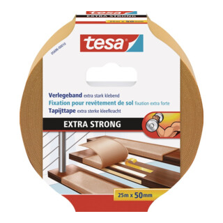 tesa® 5696 Doppelseitiges Verlegeband 25 m × 50 mm