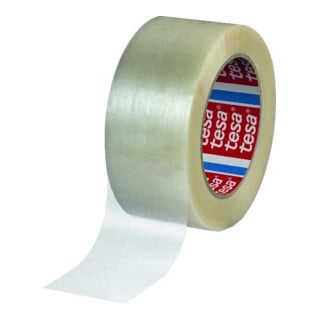 tesa Recycled PET CST 60418 transparent 132mx50mm with hotmelt rubber