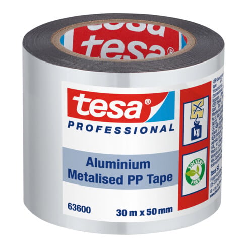 tesa Ruban adhésif alu PP 30 x 50
