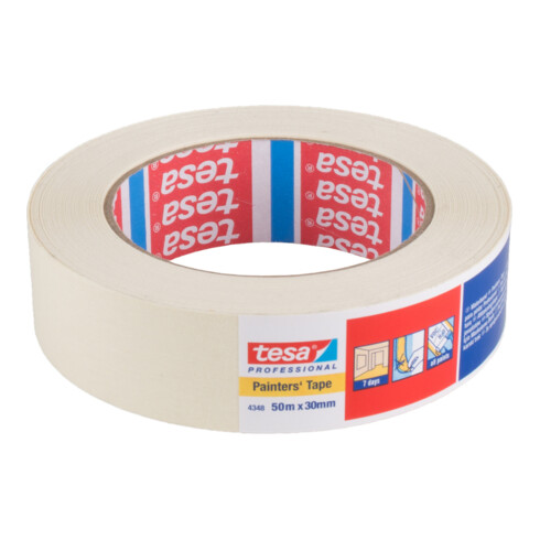 tesa Ruban adhésif beige clair Tesakrepp 4348 50mx30mm