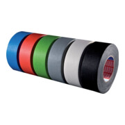 tesa Ruban adhésif textile 4671 50m x 50mm, noir mat