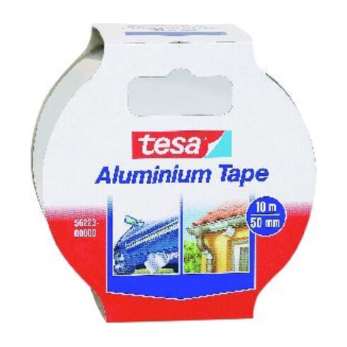 tesa Ruban Aluminium 10 m x 50 mm