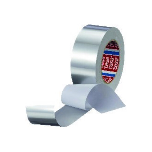 tesa Ruban aluminium 50 m x 50 mm, 30 µ, avec liner