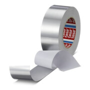 tesa Ruban aluminium 50 m x 50 mm, 50 µ, avec liner