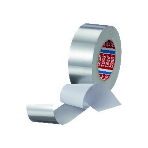 tesa Ruban aluminium 50 m x 50 mm, 50 µ, avec liner