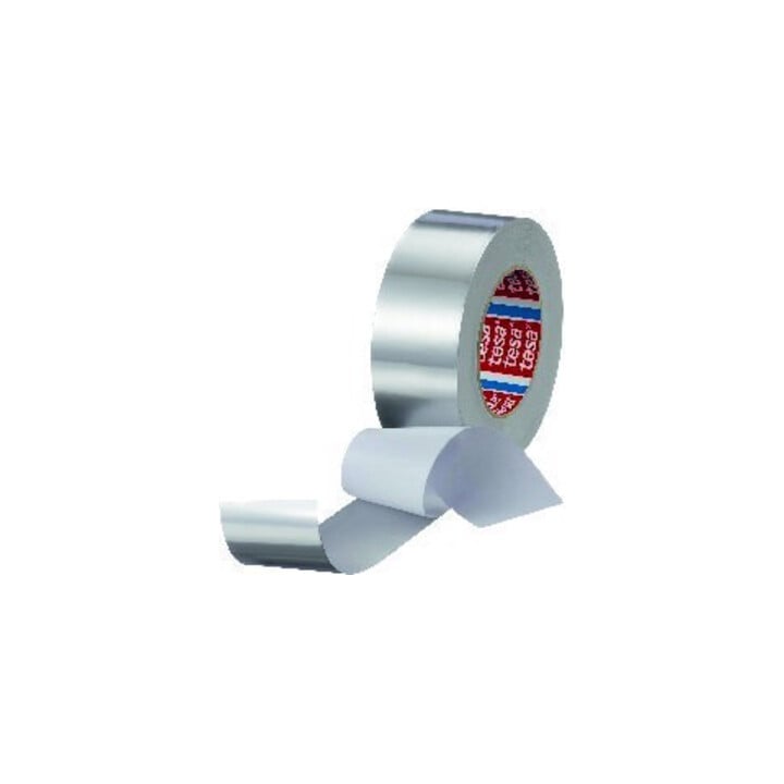 tesa Ruban aluminium 50 m x 50 mm, 50 µ, avec liner