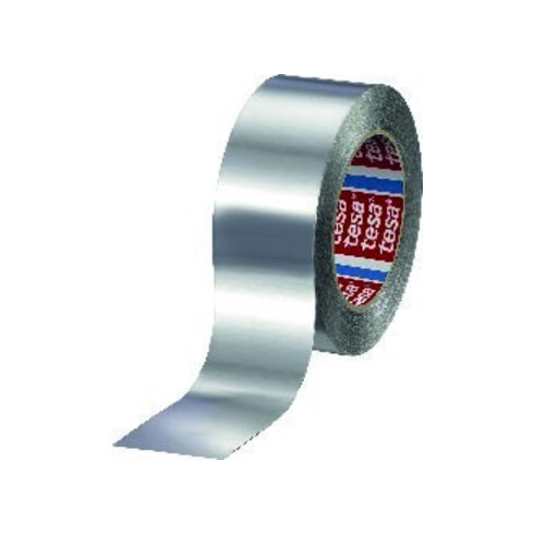 tesa Ruban aluminium 50 m x 50 mm, 50 µ, sans liner