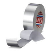 tesa Ruban aluminium 50 m x 50 mm, 75 µ, avec liner-1