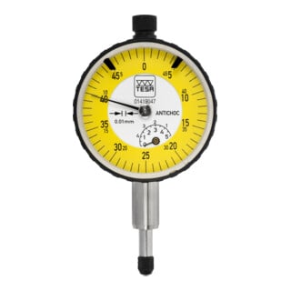 TESA Technology Analoge Messuhr IP40 mit drehbarem Skalenblatt Ø 40 mm, 5 mm, 0,01 mm