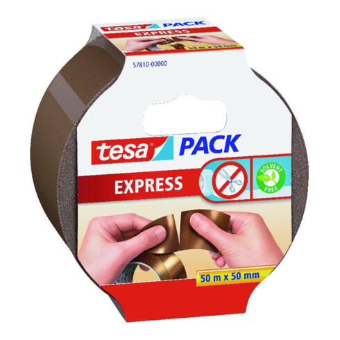 tesa tesapack, 57810 50 m x 50 mm marron