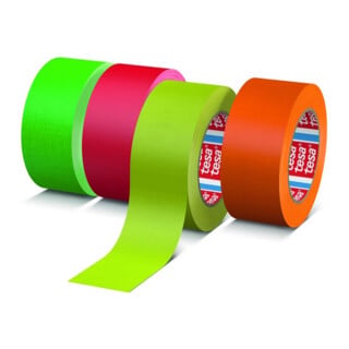 tesaband 4671 25m x 25mm fluoresz.-orange