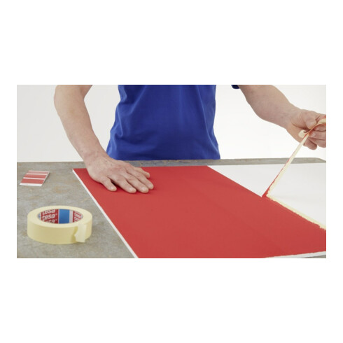 tesakrepp 4323 Basic 50 m x 38 mm, beige clair