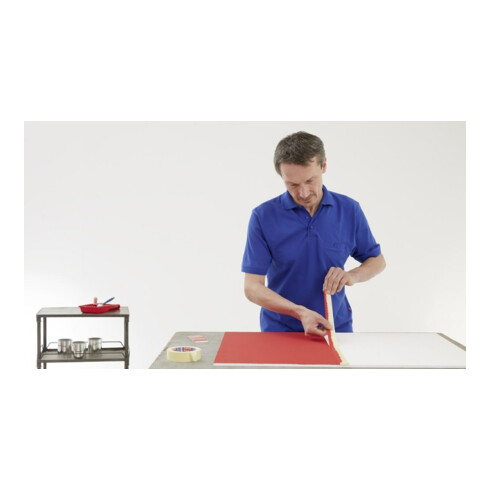 tesakrepp 4323 Basic 50 m x 38 mm, beige clair