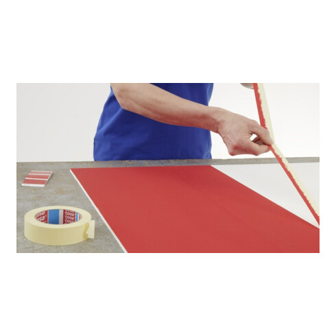 tesakrepp 4323 Basic 50m x 38mm, hellbeige