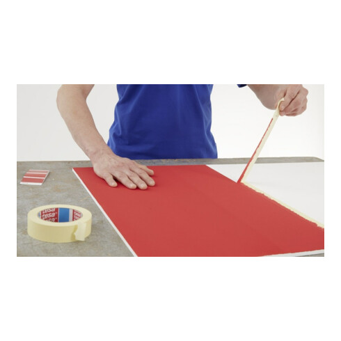 tesakrepp 4323 Basic 50m x 38mm, hellbeige