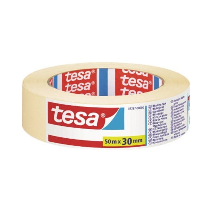 Tesakrepp 5287 50m:30mm Chamois Universal