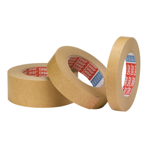 tesakrepp® 4341 Lackierkrepp 50 m × 38 mm hellbraun leicht gekreppt