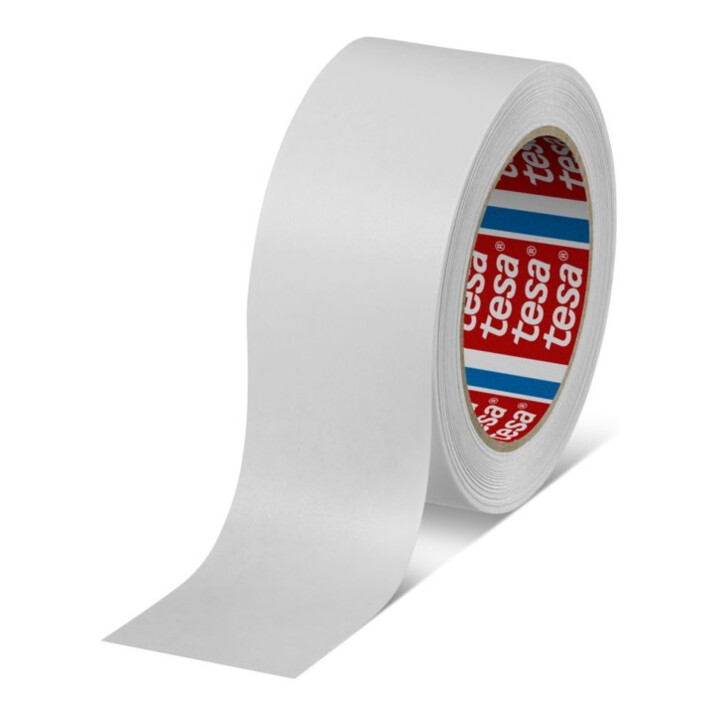 tesapack 4313 Papier PV10 blanc 50m x 50mm