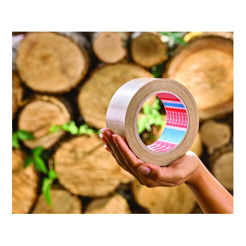 tesapack 60013 Papier brun - 15-25 m : 50 mm treillis en fibre de verre