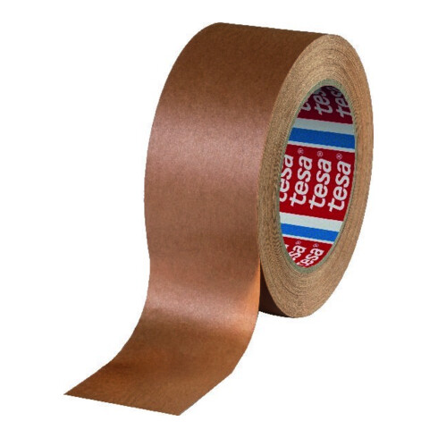 tesapack 60408 50mx50mm chamois Ruban adhésif d'emballage en papier