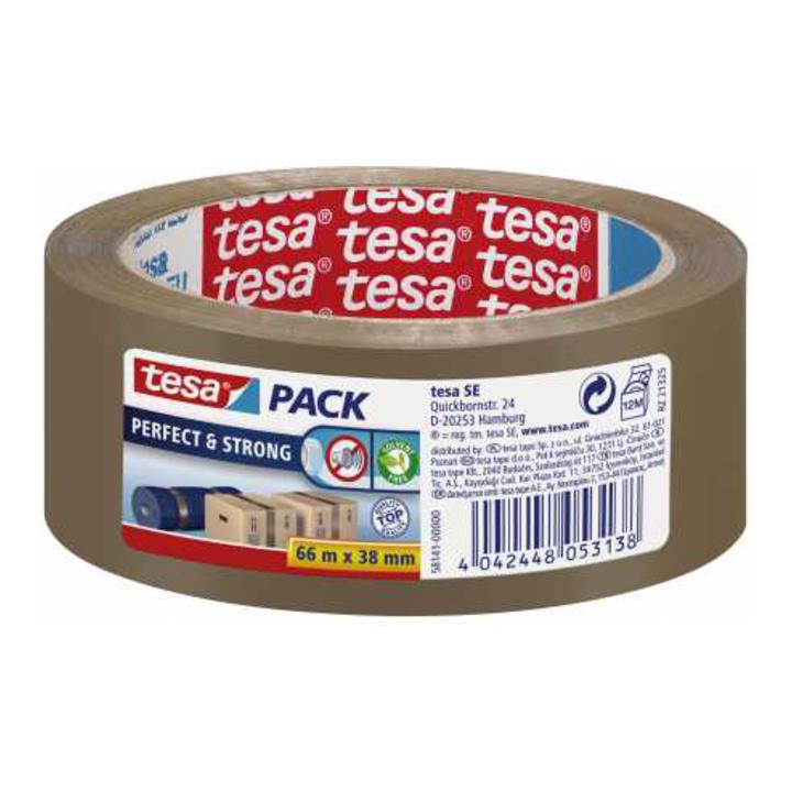 tesapack 66m x 38mm braun 58141