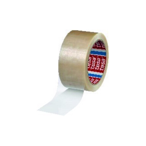 tesapack® 4120 Verpackungsklebeband PVC 66 m × 50 mm transparent