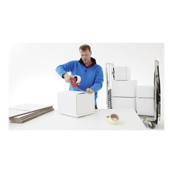 tesapack® 4280 Verpackungsklebeband 66 m × 50 mm transparent