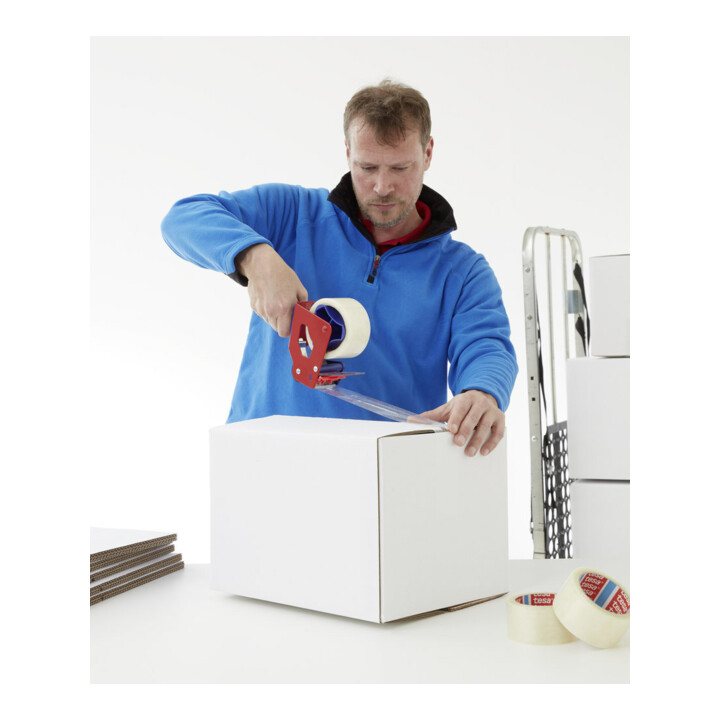 tesapack® 4280 Verpackungsklebeband 66 m × 50 mm transparent