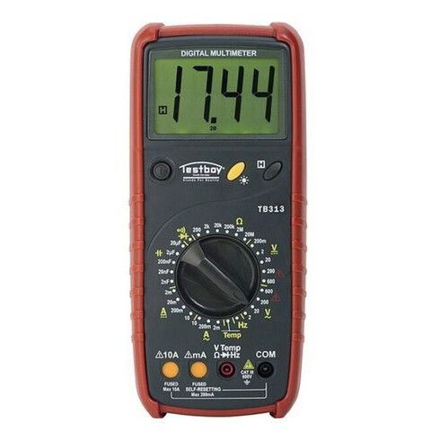 Testboy 313 Digitaal - Multimeter met automatische bereikbeveiliging 600 V