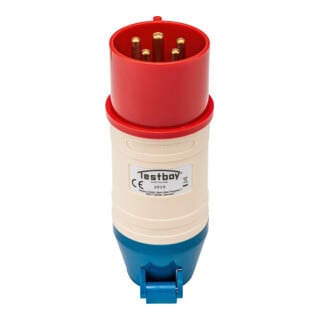 Testboy CEE-Kombiadapter TV432A