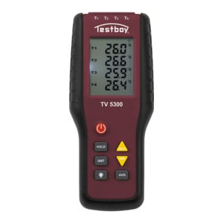 Testboy Thermomètre quatre canaux TV 5300