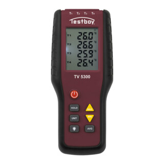 Testboy Vier-Kanal-Thermometer TV 5300