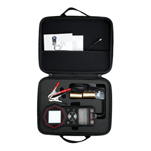 Testeur de système de chargement et de batterie numérique KS Tools 12 V / 24 V avec imprimante intégrée