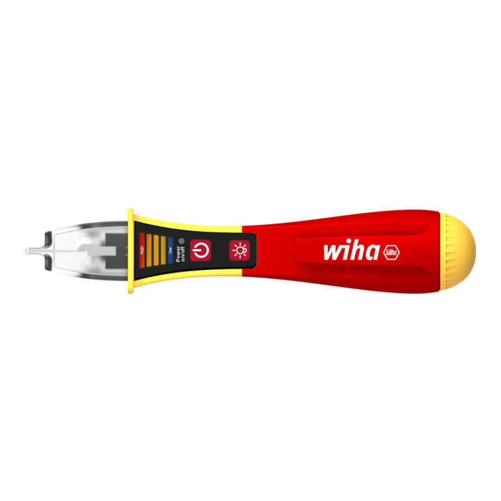 Testeur de tension Wiha Volt Detector, sans contact, unipolaire 12 - 1.000 V AC y compris 2x piles AAA