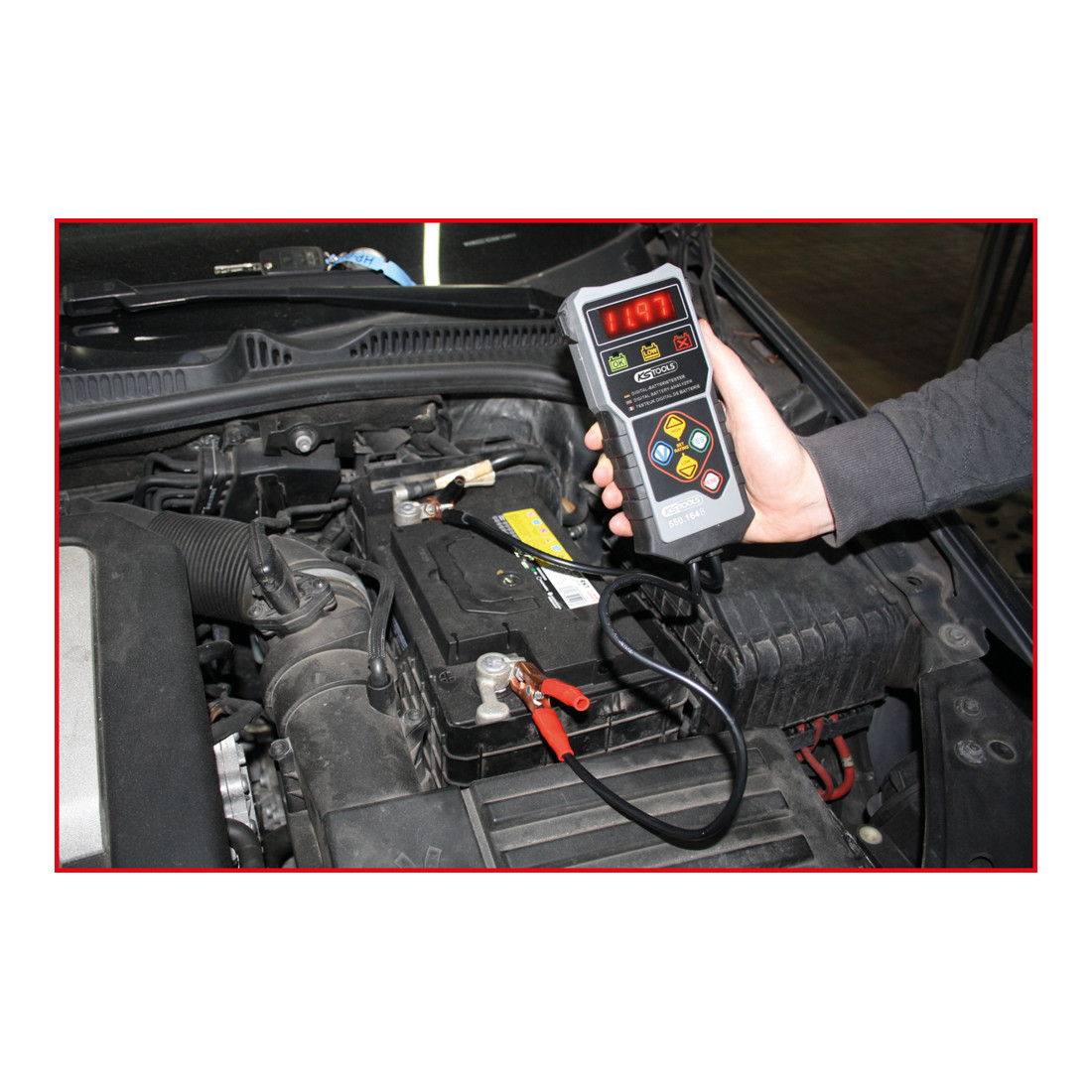 Testeur digital de batterie KS Tools 12V