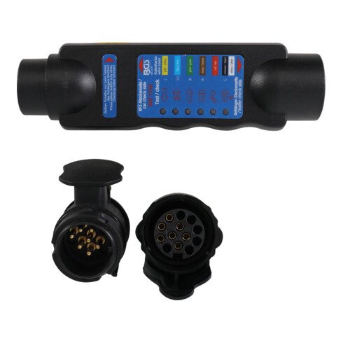 Testeur électronique pour remorque/véhicule tracteur 7, 13 poles BGS