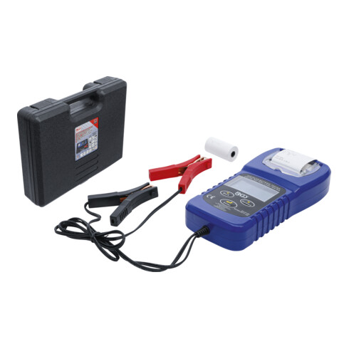 BGS Testeur numérique de batteries et systèmes de chargement avec imprimante