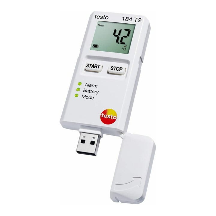 Testo 184 T2 Temperatur-Datenlogger für Transportüberwachung