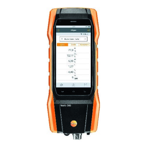 Testo 300 Analyseur de gaz de combustion Kit de mesure Set professionnel