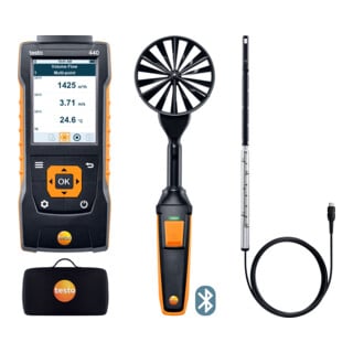 Testo 440 Set combiné de débit 1 avec Bluetooth